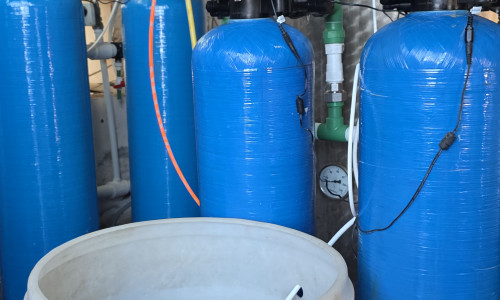 Stație de dedurizare triplex pentru spălătorie rufe